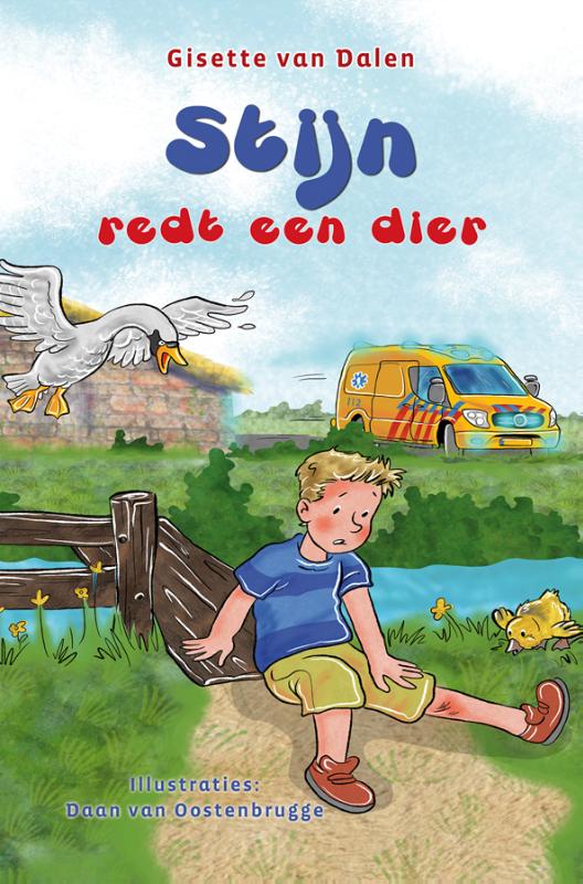 Omslag van Stijn redt een dier