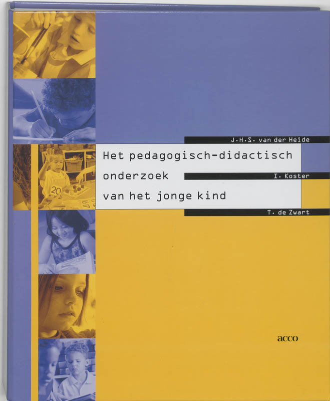 Omslag van Het pedagogisch-didactisch onderzoek van het jonge kind