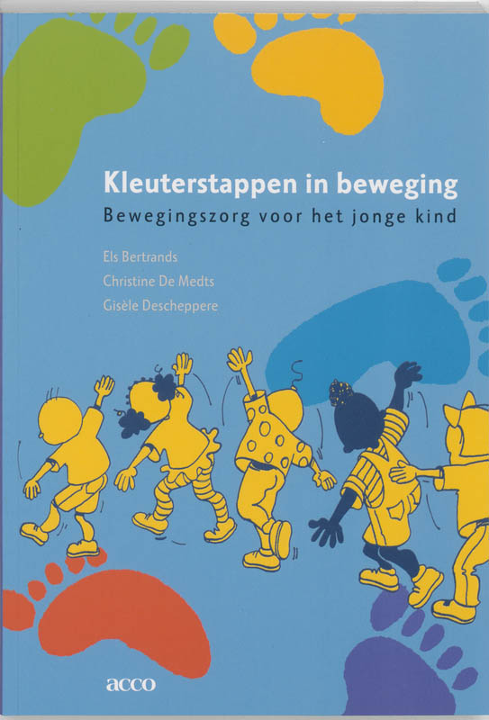 Omslag van Kleuterstappen in beweging