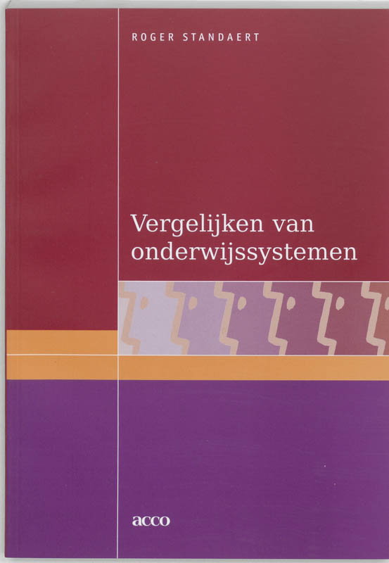 Omslag van Vergelijken van onderwijssystemen