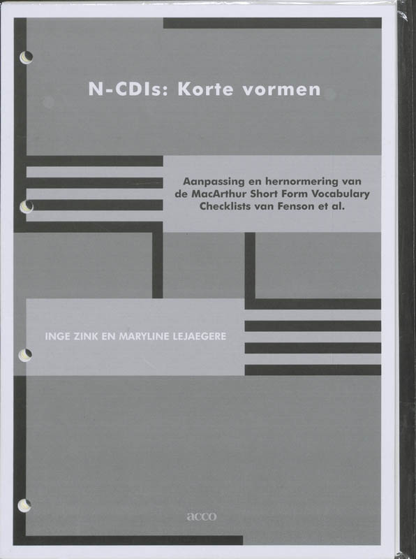 Omslag van N-CDIs