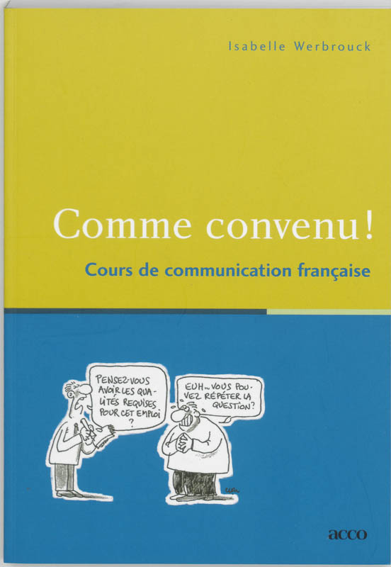 Omslag van Comme convenu!