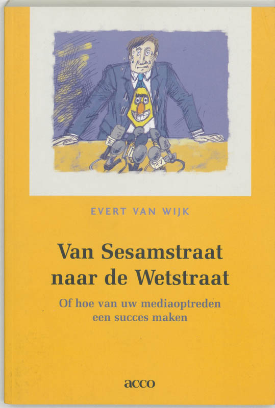 Omslag van Van Sesamstraat naar de Wetstraat
