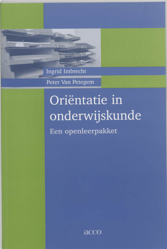 Omslag van Orientatie in onderwijskunde