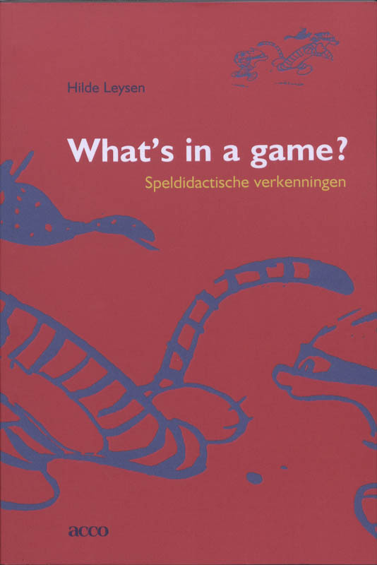 Omslag van What's in a game?
