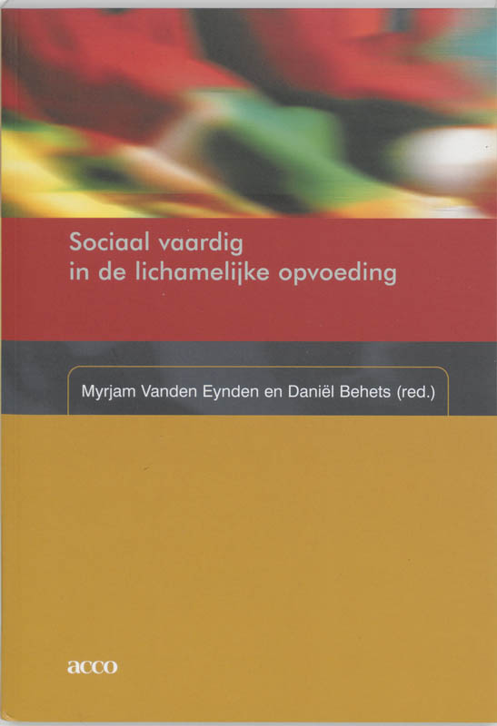 Omslag van Sociaal vaardig in de lichamelijke opvoeding