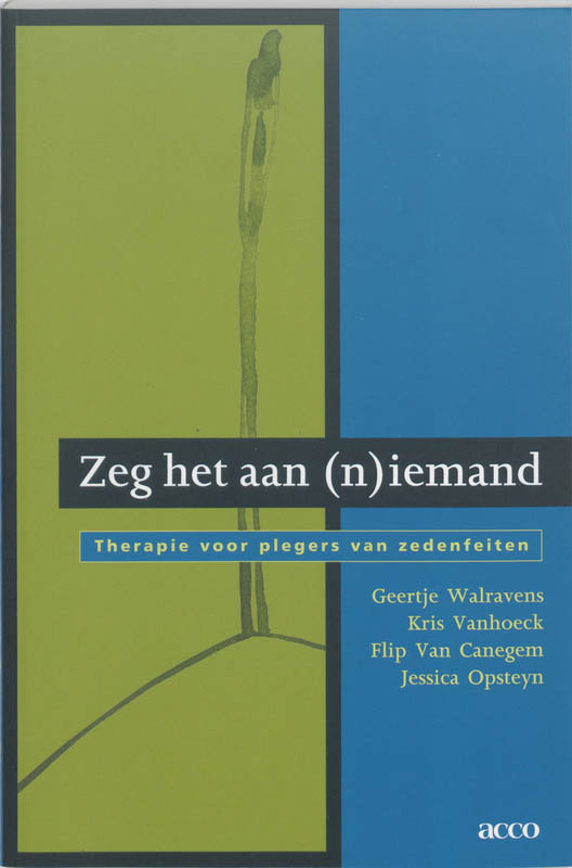 Omslag van Zeg het aan (n)iemand