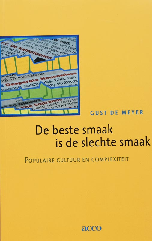 Omslag van De beste smaak is de slechte smaak