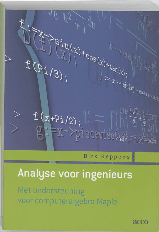 Omslag van Analyse voor ingenieurs