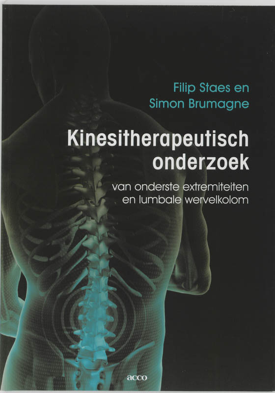 Omslag van Kinesitherapeutisch onderzoek van onderste extremiteiten en lumbale wervelkolom