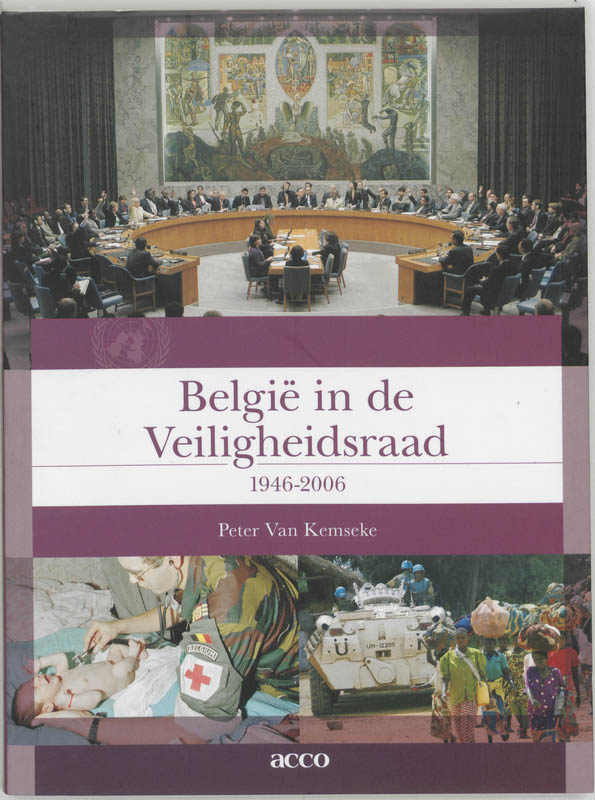 Omslag van Belgie in de veiligheidsraad 1946-2006