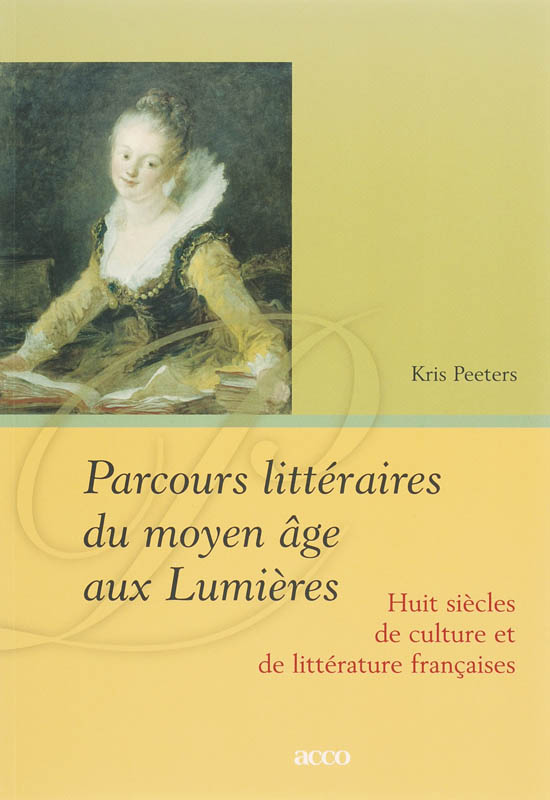 Omslag van Parcours littéraires du moyen âge aux Lumières