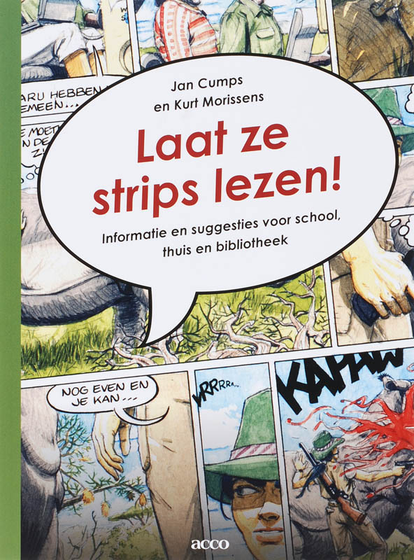 Omslag van Laat ze strips lezen!