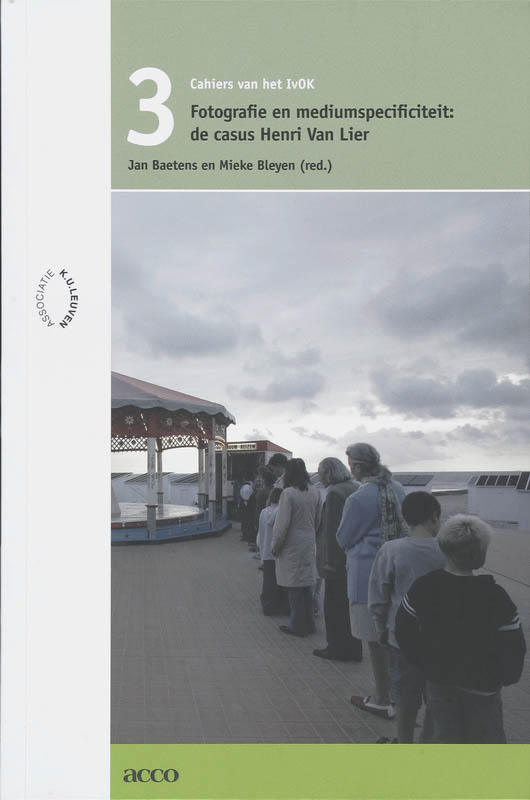 Omslag van Fotografie en mediumspecificiteit : de casus Henri Van Lier
