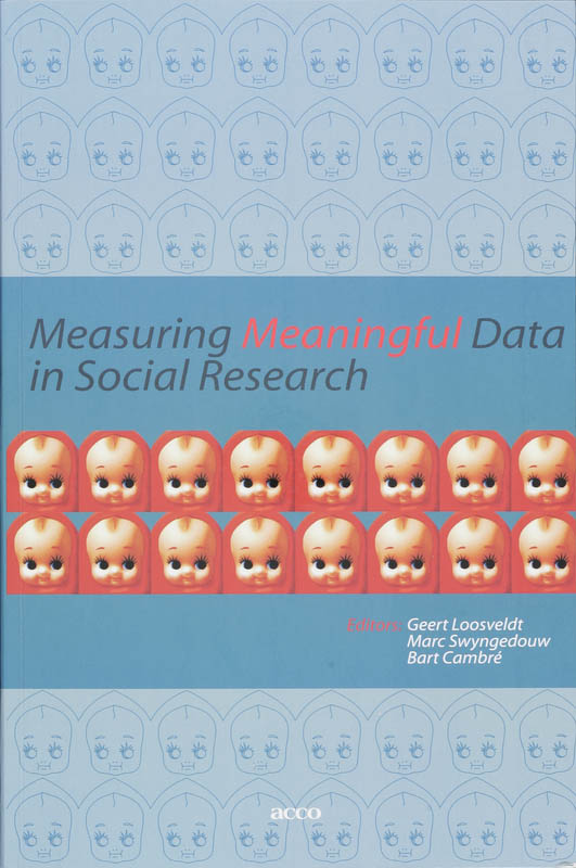Omslag van Measuring Meaningful Data in Social Research