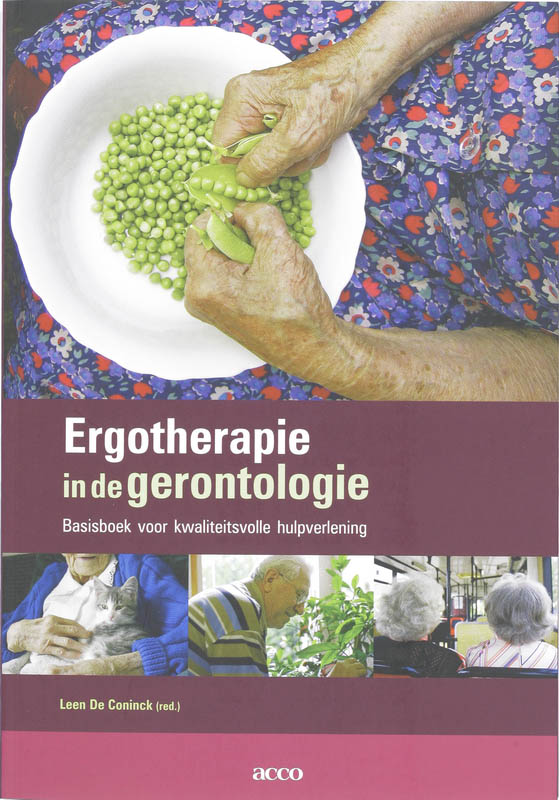 Omslag van Ergotherapie in de gerontologie