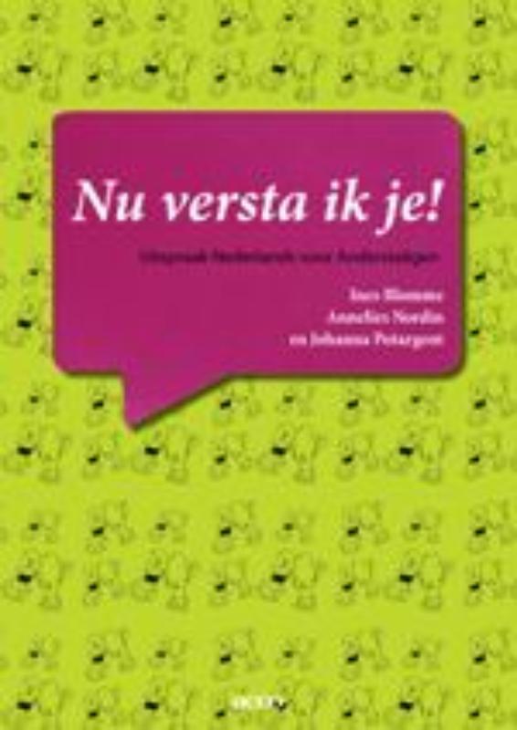 Omslag van Nu versta ik je!