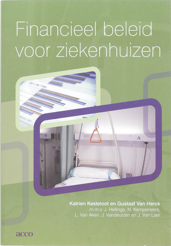 Omslag van Financieel beleid voor ziekenhuizen