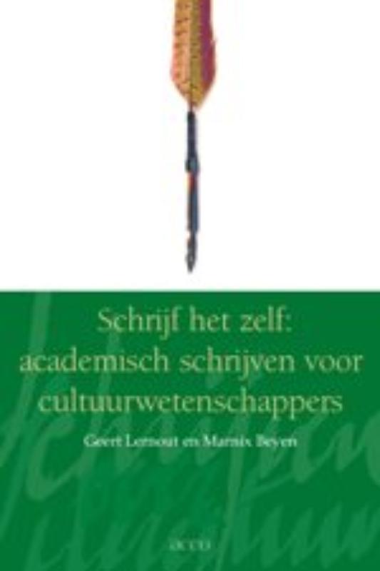 Omslag van Schrijf het zelf