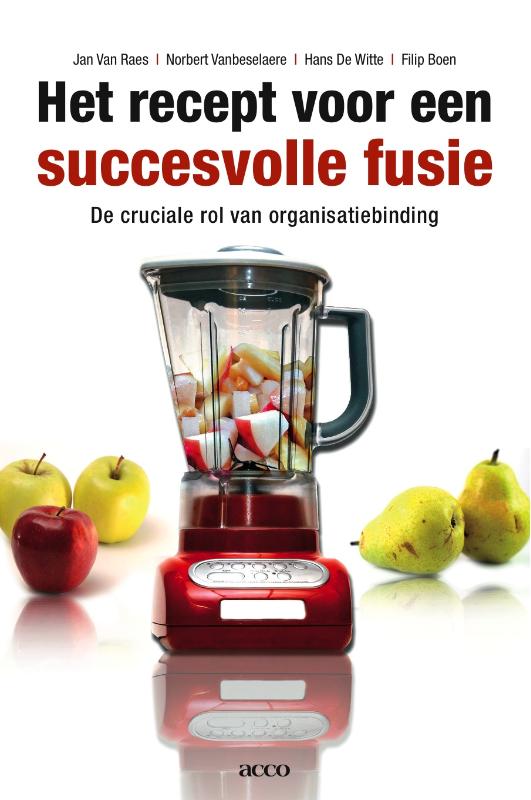 Omslag van Het recept voor een succesvolle fusie