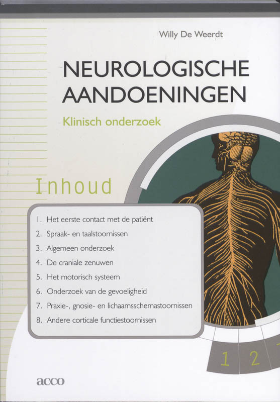 Omslag van Neurologische aandoeningen Klinisch onderzoek
