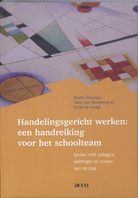 Omslag van Handelingsgericht werken: een handreiking voor het schoolteam