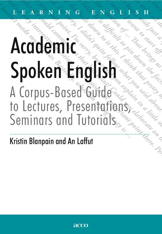 Omslag van Academic spoken English