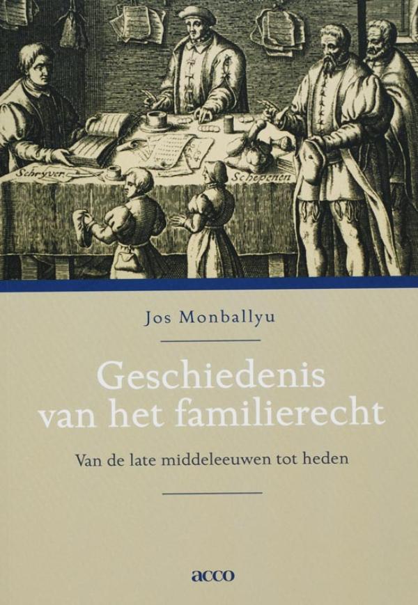 Omslag van Geschiedenis van het familierecht