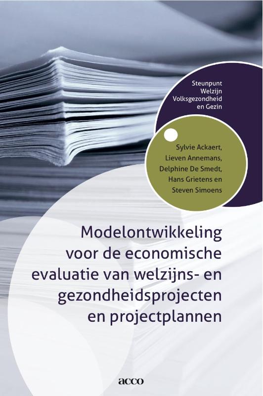 Omslag van Modelontwikkeling voor de economische evaluatie van welzijns- en gezondheidsprojecten