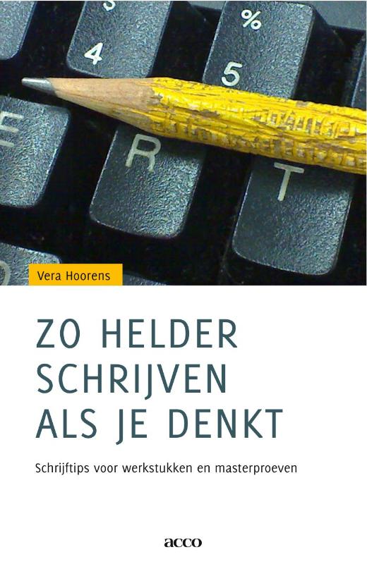 Omslag van Zo helder schrijven als je denkt