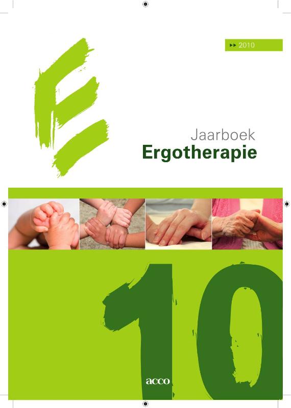 Omslag van Jaarboek ergotherapie 2010