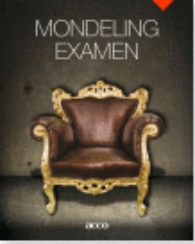 Omslag van Mondeling examen (Marc Vervenne, Antoon Vandevelde, Patrick Develtere, Mark Eyskens, Mia Leijssen, Christoffel Waelkens)