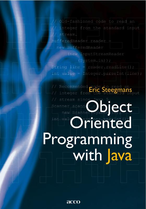 Omslag van Object oriented programming with Java