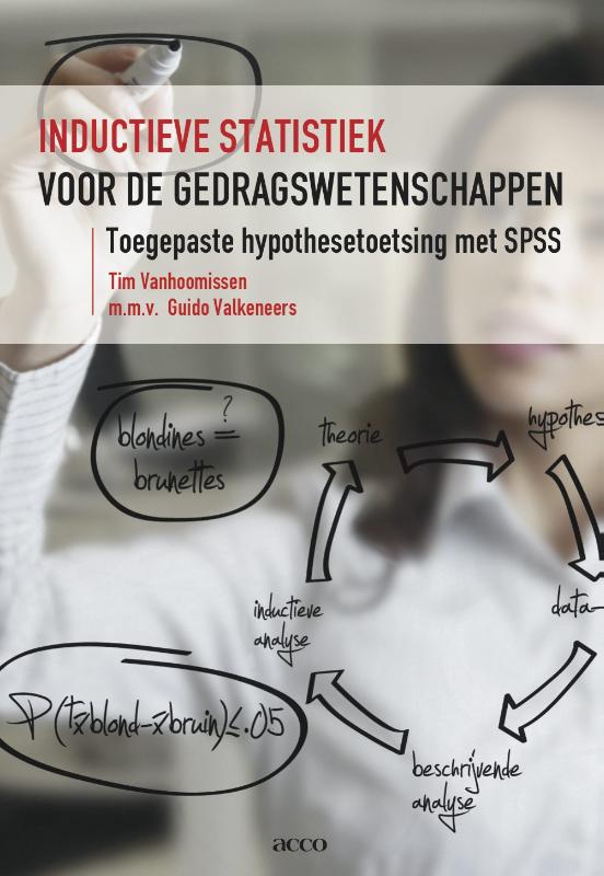 Omslag van Inductieve statistiek voor de gedragswetenschappen