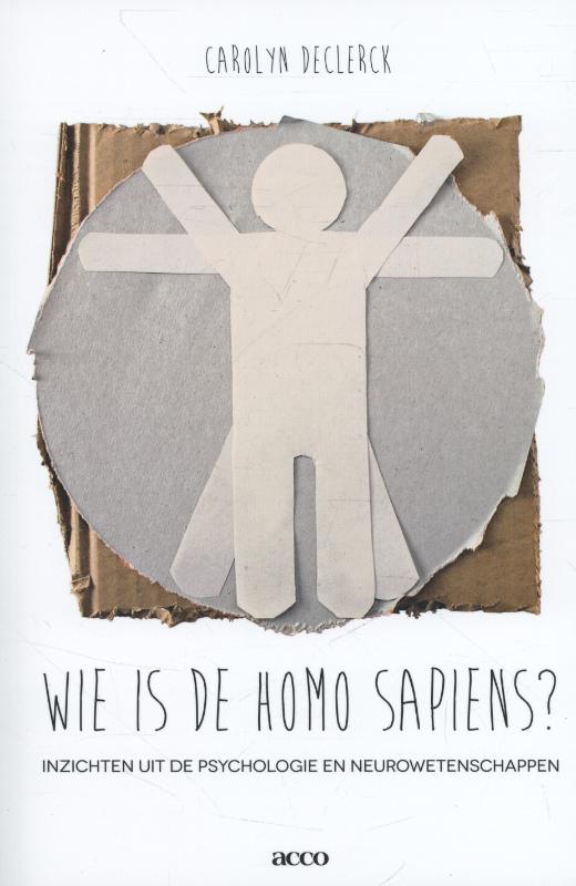 Omslag van Wie is homo sapiens? Inzichten uit de psychologie en neurowetenschappen