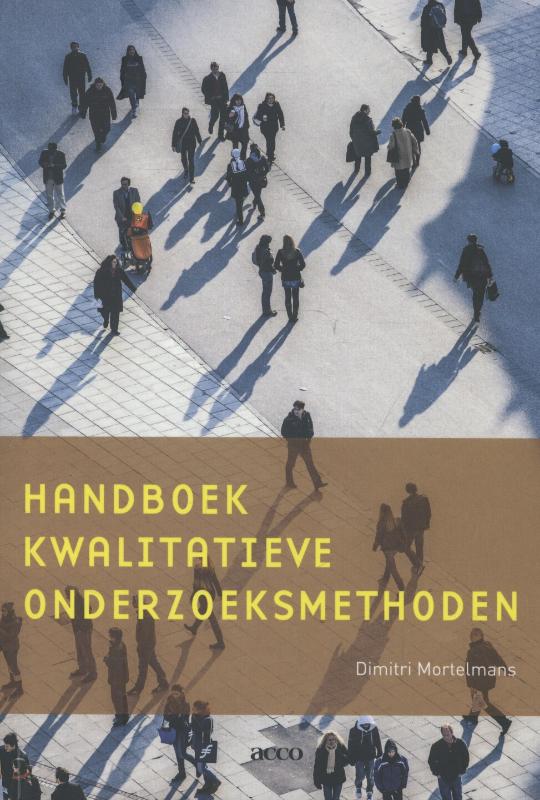 Omslag van Handboek kwalitatieve onderzoeksmethoden