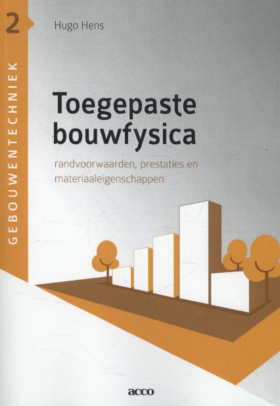 Omslag van Toegepaste bouwfysica