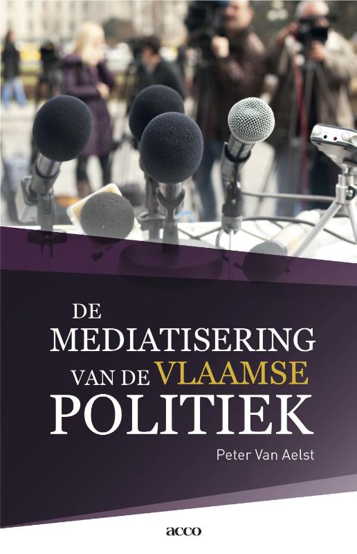 Omslag van De mediatisering van de Vlaamse politiek