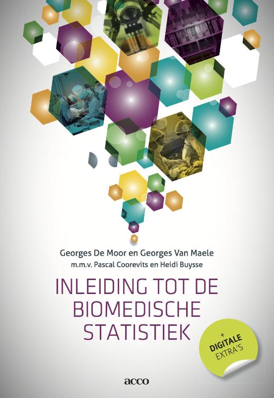 Omslag van Inleiding tot de biomedische statistiek