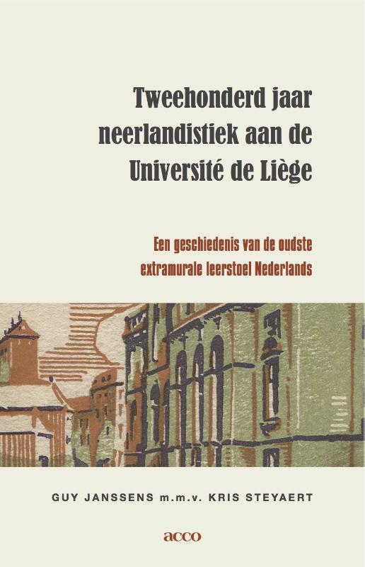 Omslag van Tweehonderd jaar neerlandistiek aan de universite de Liege
