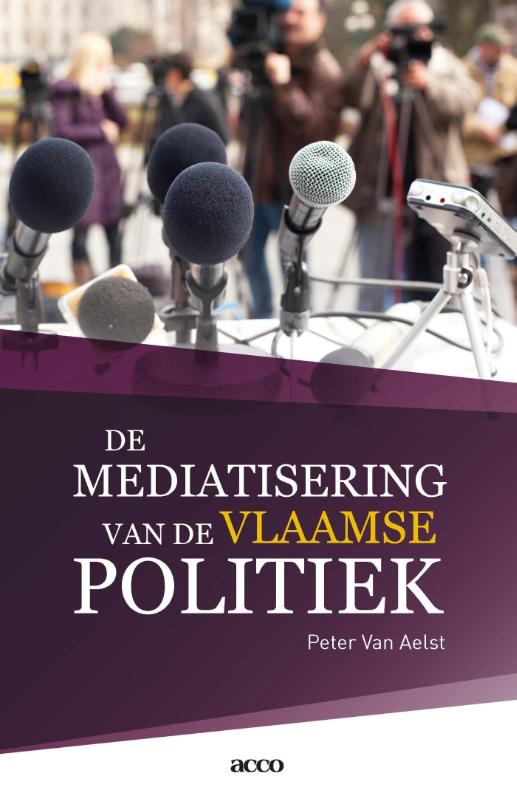 Omslag van De mediatisering van de Vlaamse politiek