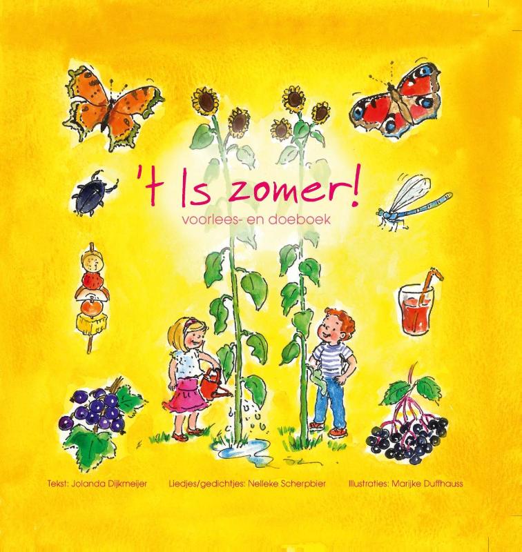 Omslag van 't Is Zomer