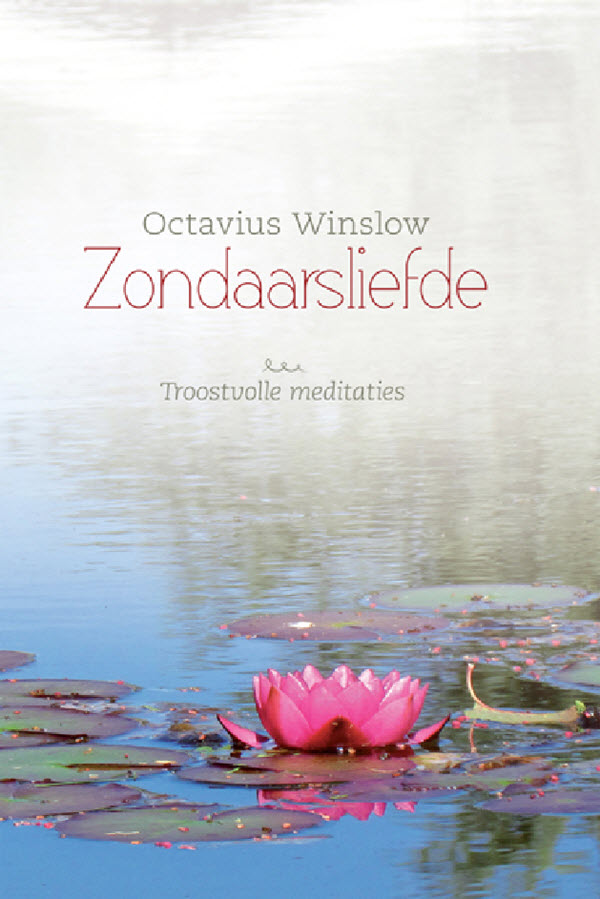 Omslag van Zondaarsliefde, troostvolle meditaties