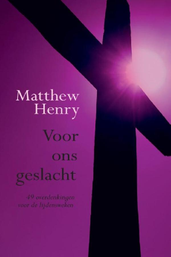 Omslag van Voor ons geslacht, meditaties voor lijdensweken