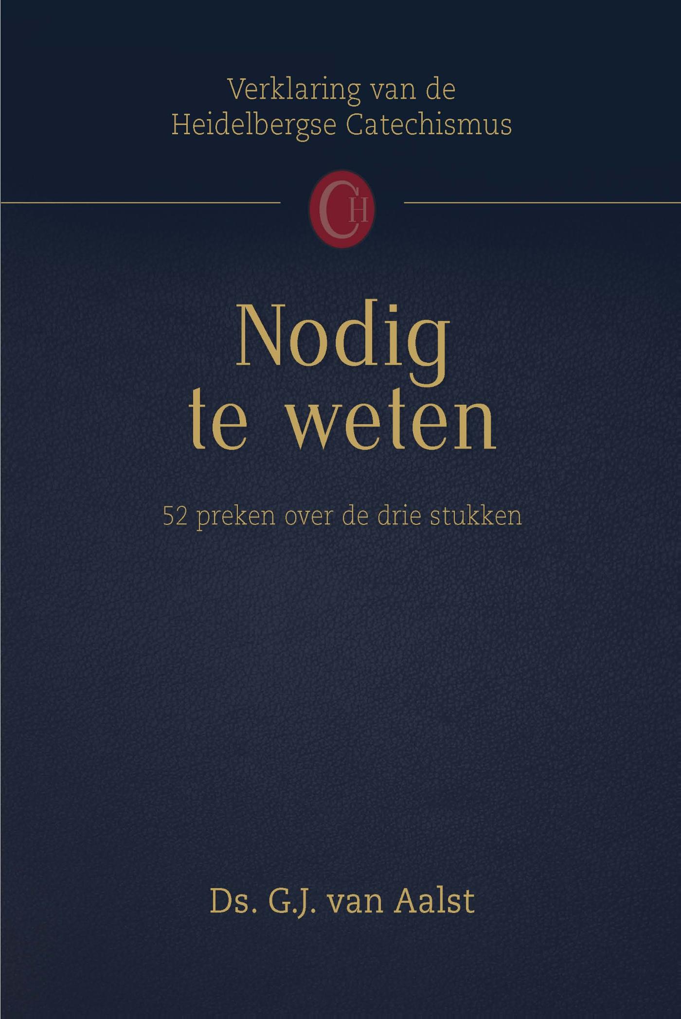 Omslag van Nodig te weten