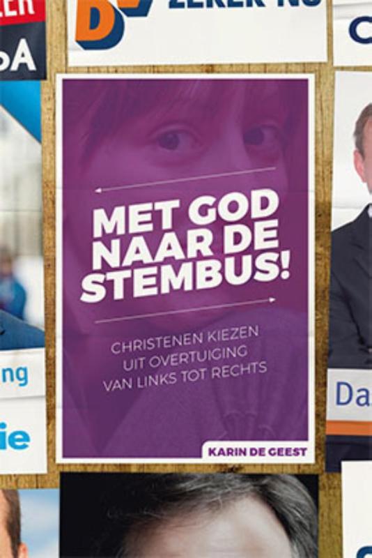 Omslag van Met God naar de stembus