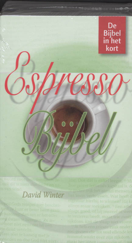 Omslag van Espresso Bijbel set 6 ex