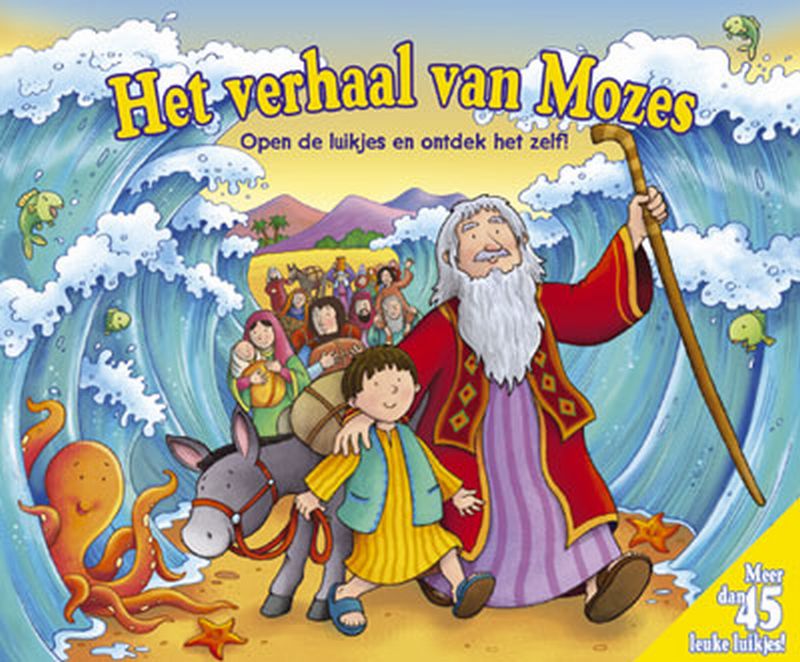 Omslag van Het verhaal van Mozes