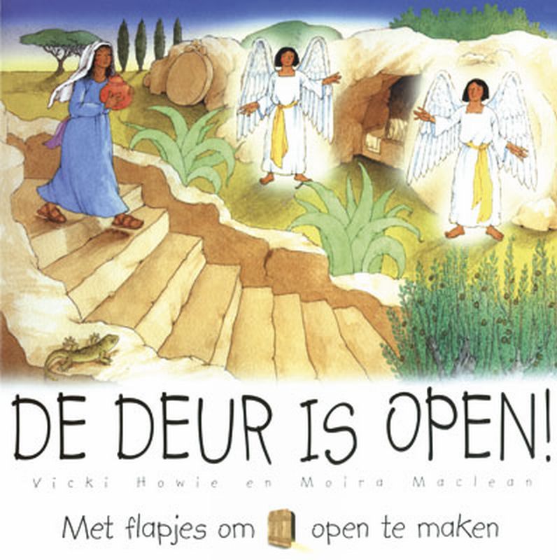 Omslag van De deur is open!