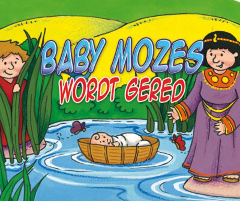 Omslag van Baby Mozes wordt gered
